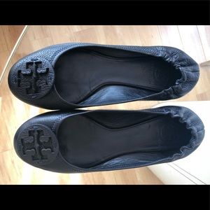 Tory Burch black Ballerina Flats